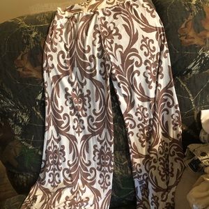 Boutique flare leg pants